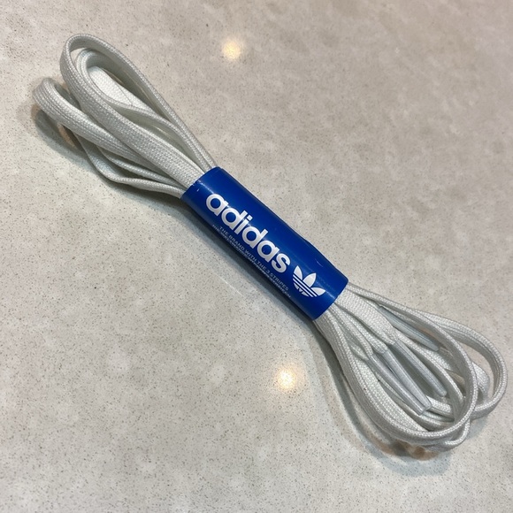 New ADIDAS GAZELLE LACES replacementn white ⭐️⭐️⭐️⭐️ - Picture 8 of 15